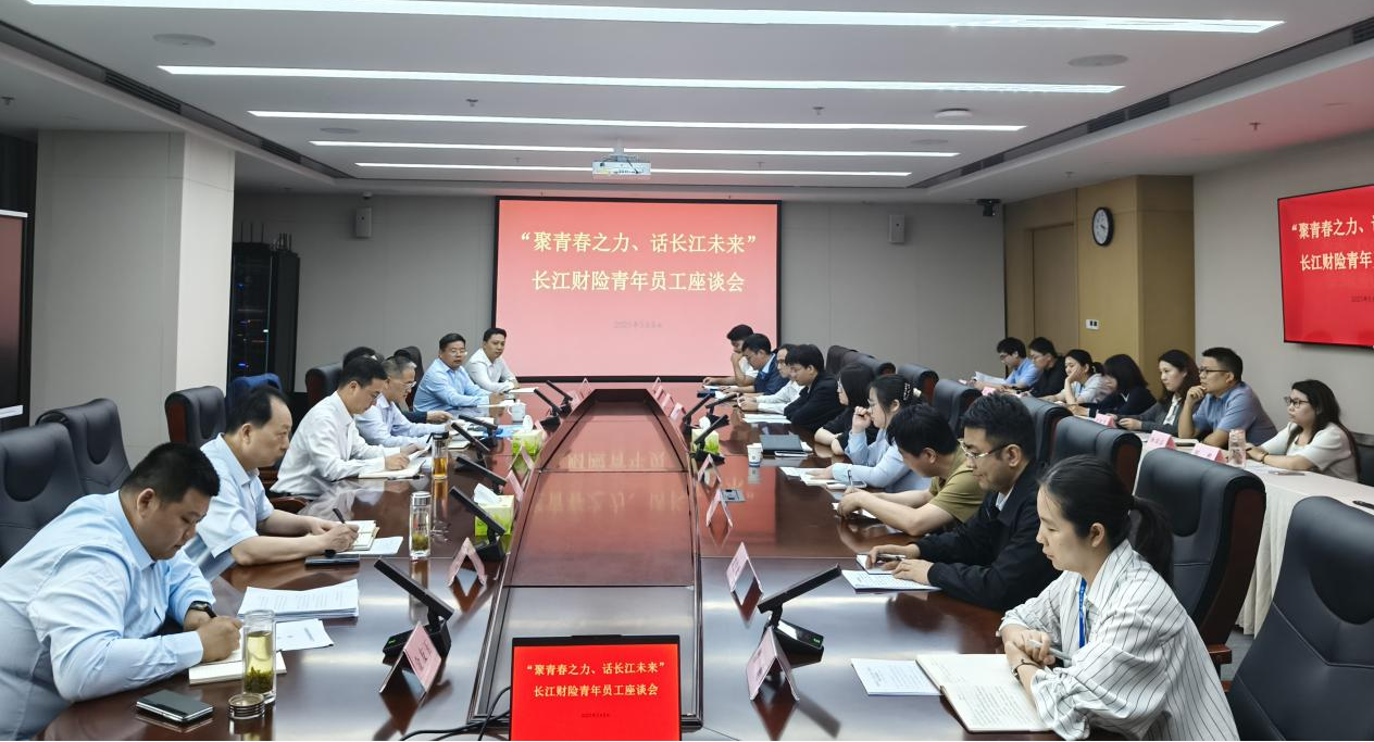 长江财险召开“聚青春之力、话长江未来”青年员工座谈会